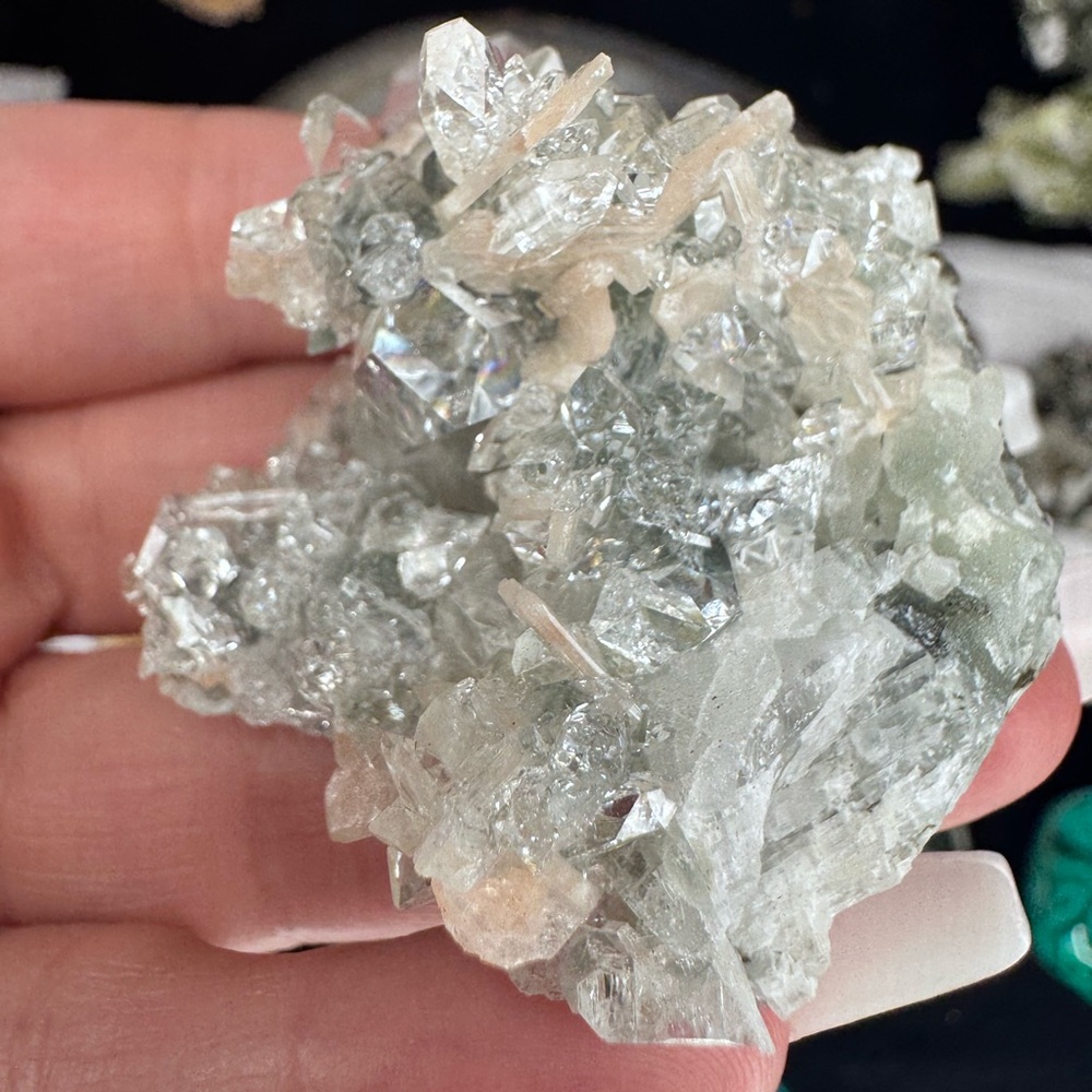 Stunning Zeolite Cluster | Stilbite & Apophyllite | High Grade Raw Crystal India - Picture 2 of 8